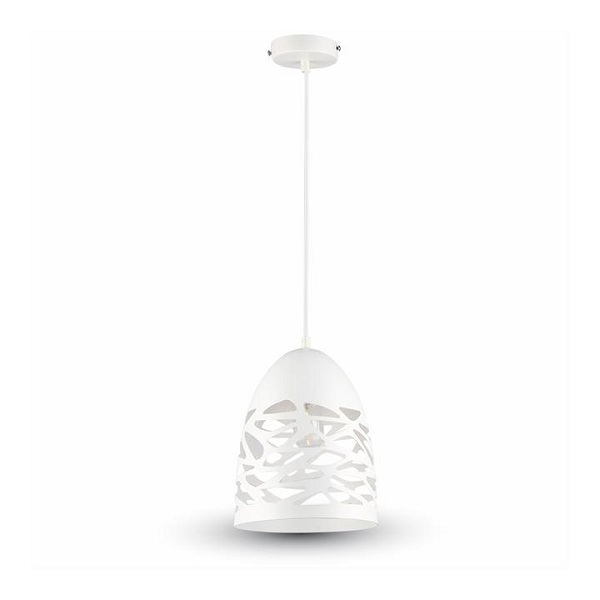 Lampadario Sospensione Bianco E27